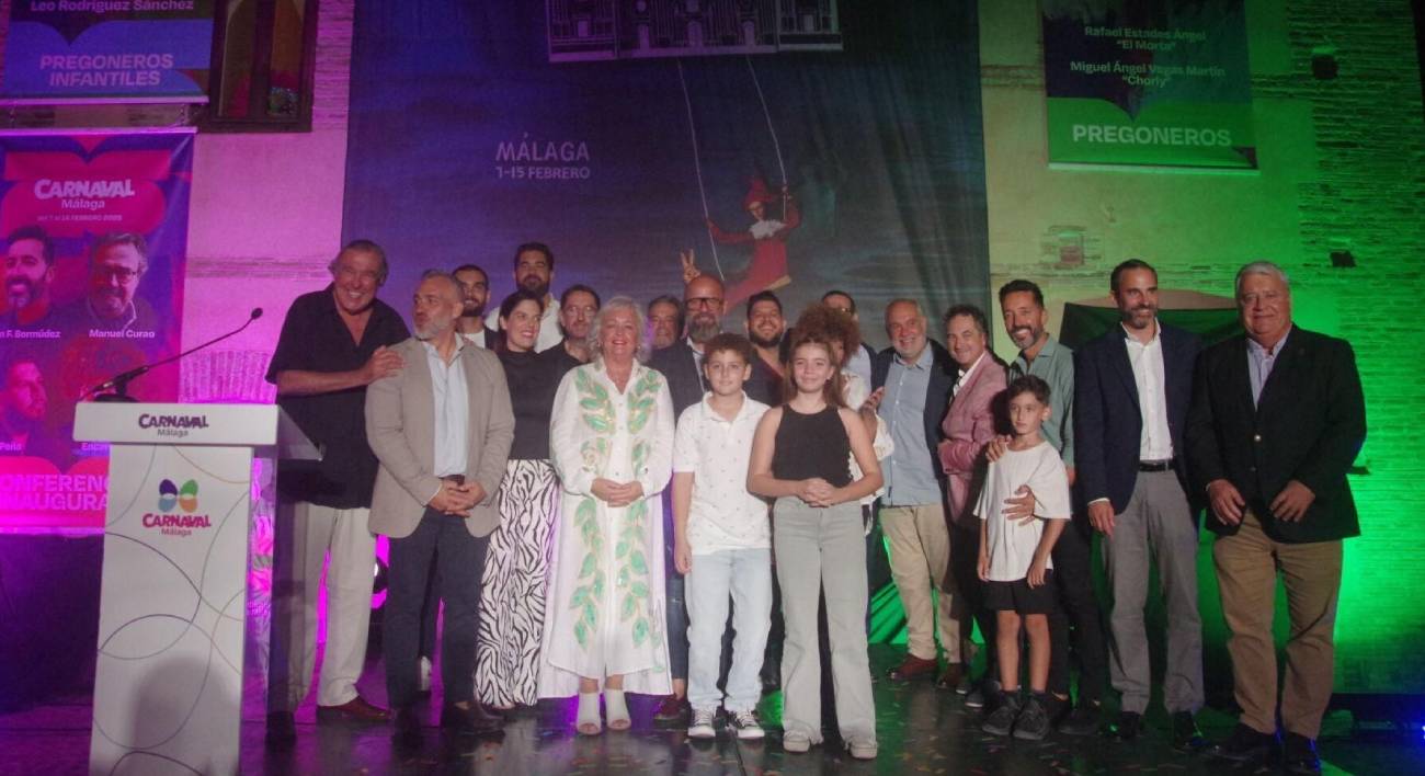 Protagonistas del Carnaval de Málaga 2026